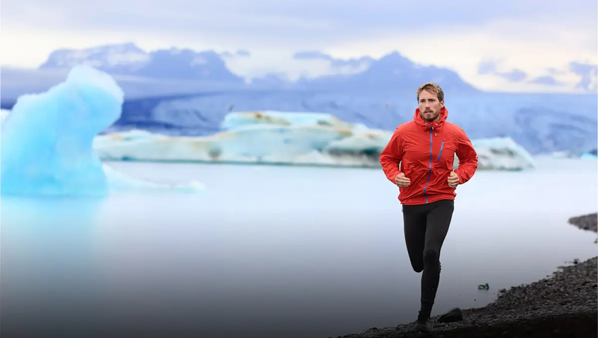 Тренировка на улице в холодную погоду